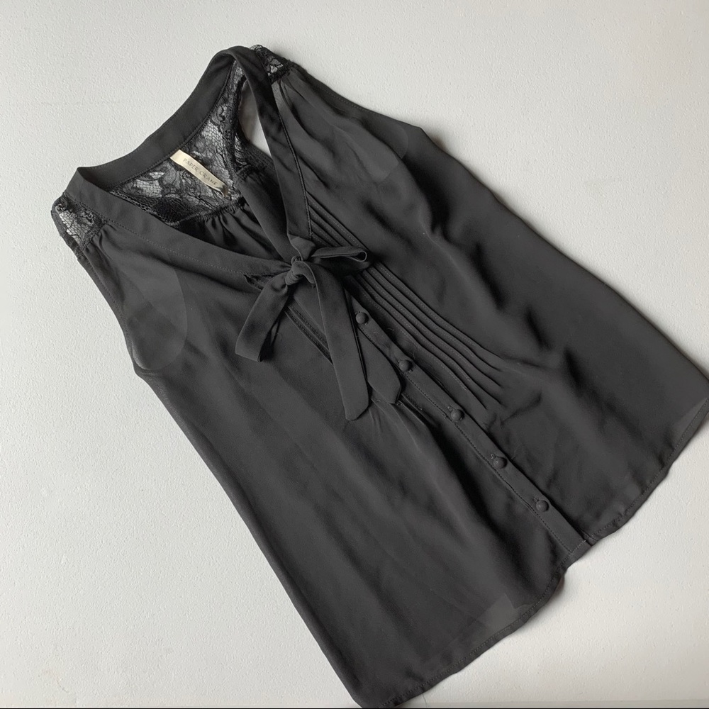 Black shear blouse